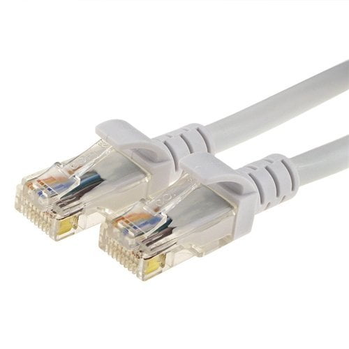 BLUE 25FT CAT5 CAT5e RJ45 PATCH ETHERNET NETWORK CABLE 25 FT WHITE For PC Importer520 Laptop PS3 XBox Mac and XBox 360 to hook up on high speed internet from DSL or Cable internet PS2 